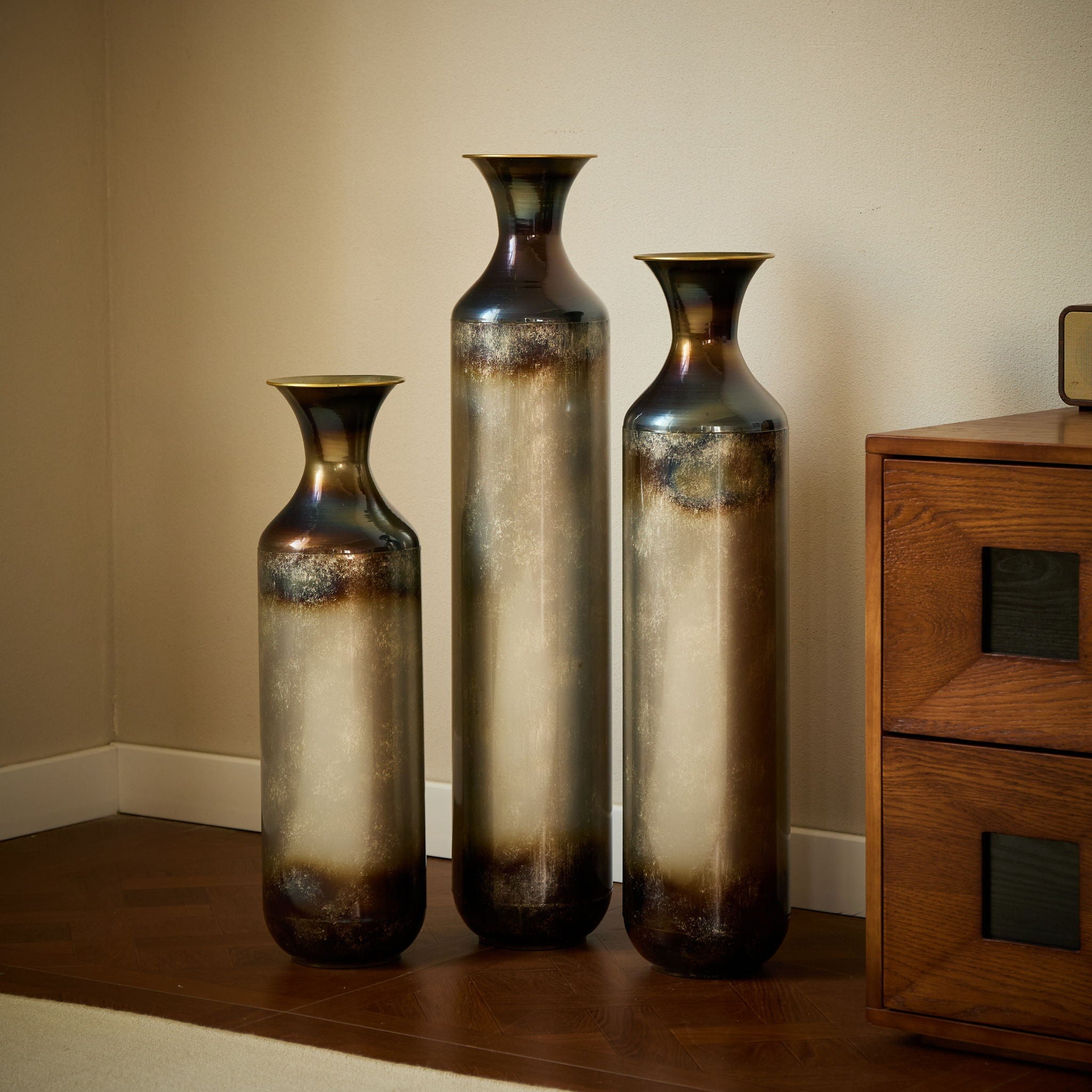 The Sylvie Droplet Vase Set — Sculpture First, Vessel Second — baf ebe cfeb jpg