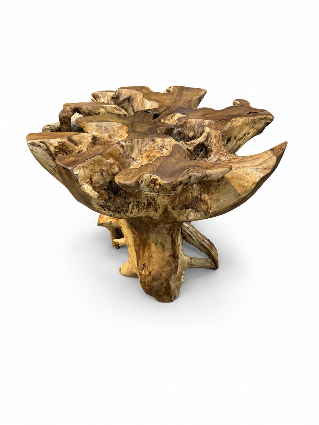 The Nusa Dining Table | Sculptural Teak Root
