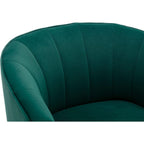 The Verdant Chair | Emerald Velvet & Gold