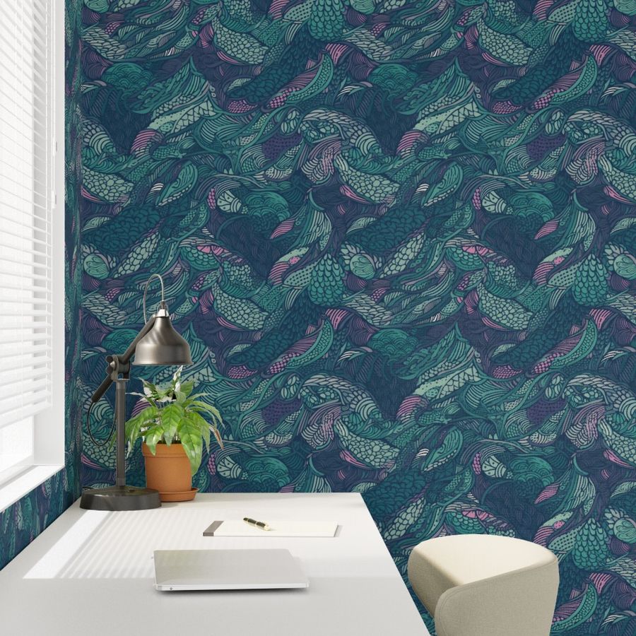 The Célestine Wallpaper — Deep Current — jpg