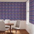 The Margaux Wallpaper — Amethyst Geode — product view