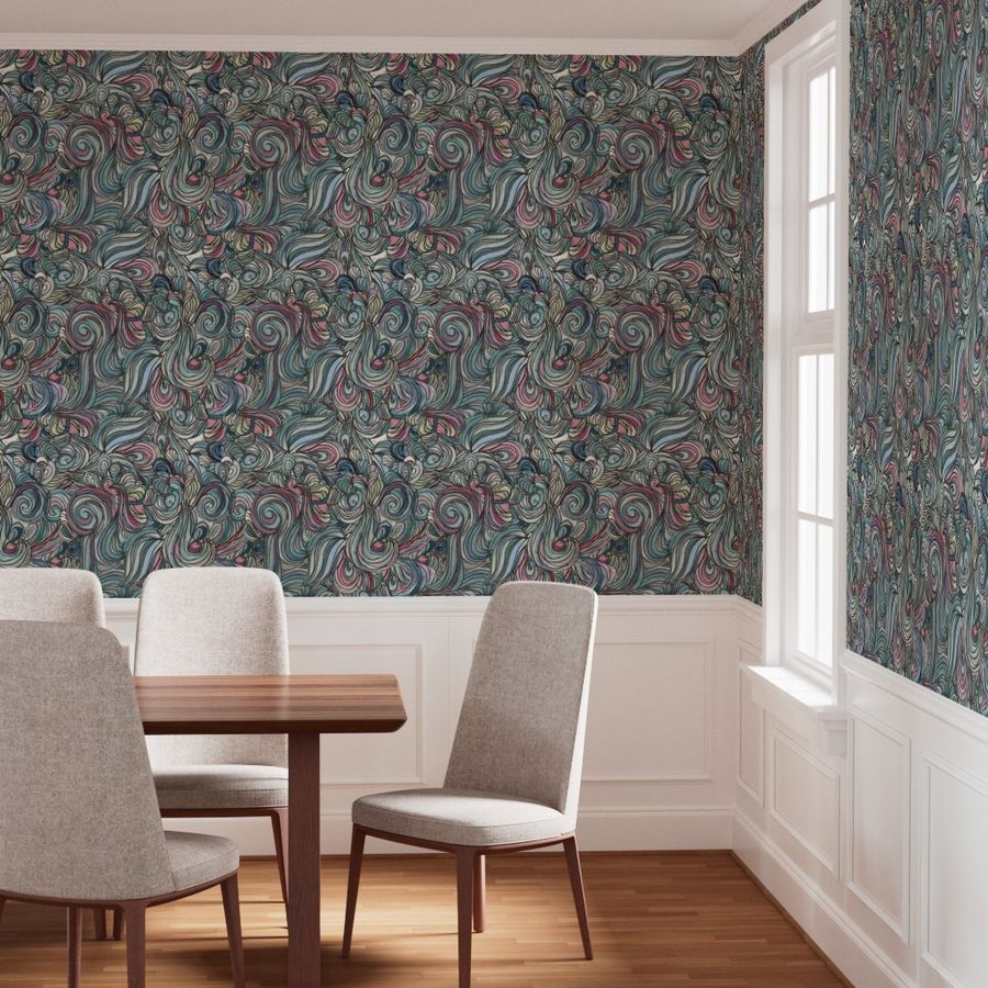 The Ombeline Wallpaper — Painted Current — jpg