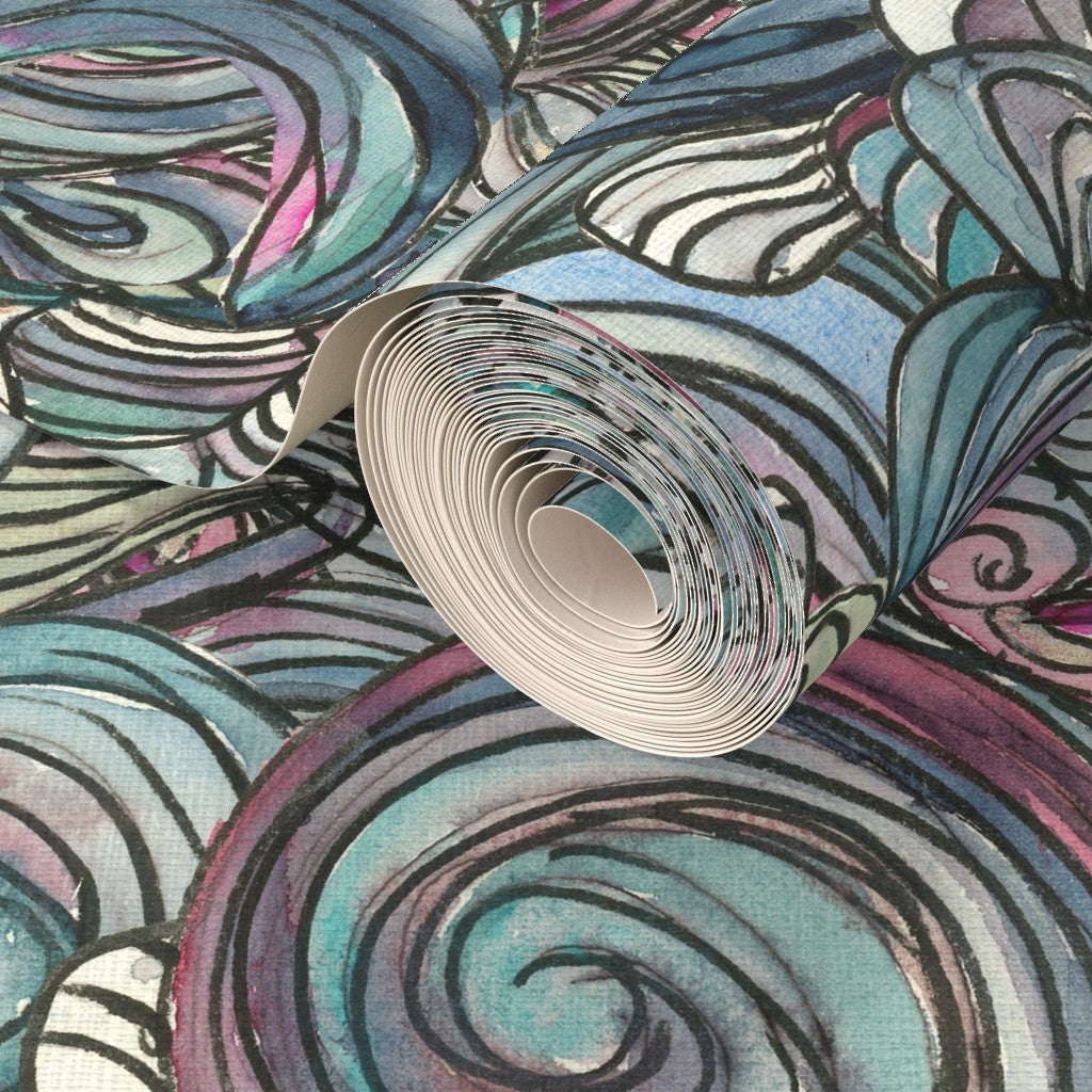 The Ombeline Wallpaper — Painted Current — jpg