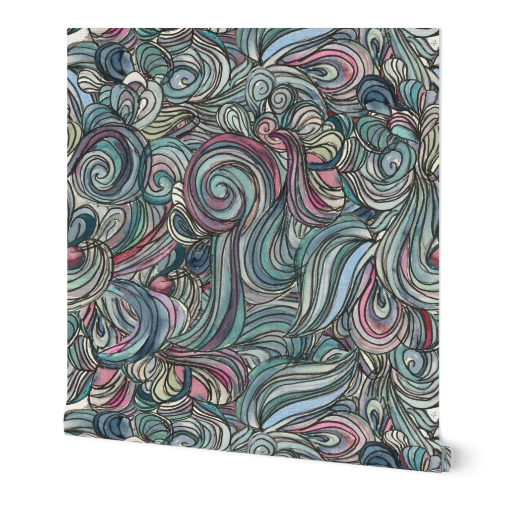 The Ombeline Wallpaper — Painted Current — jpg