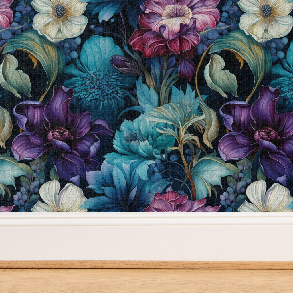 The Violette Wallpaper — Nocturne Bloom — jpg