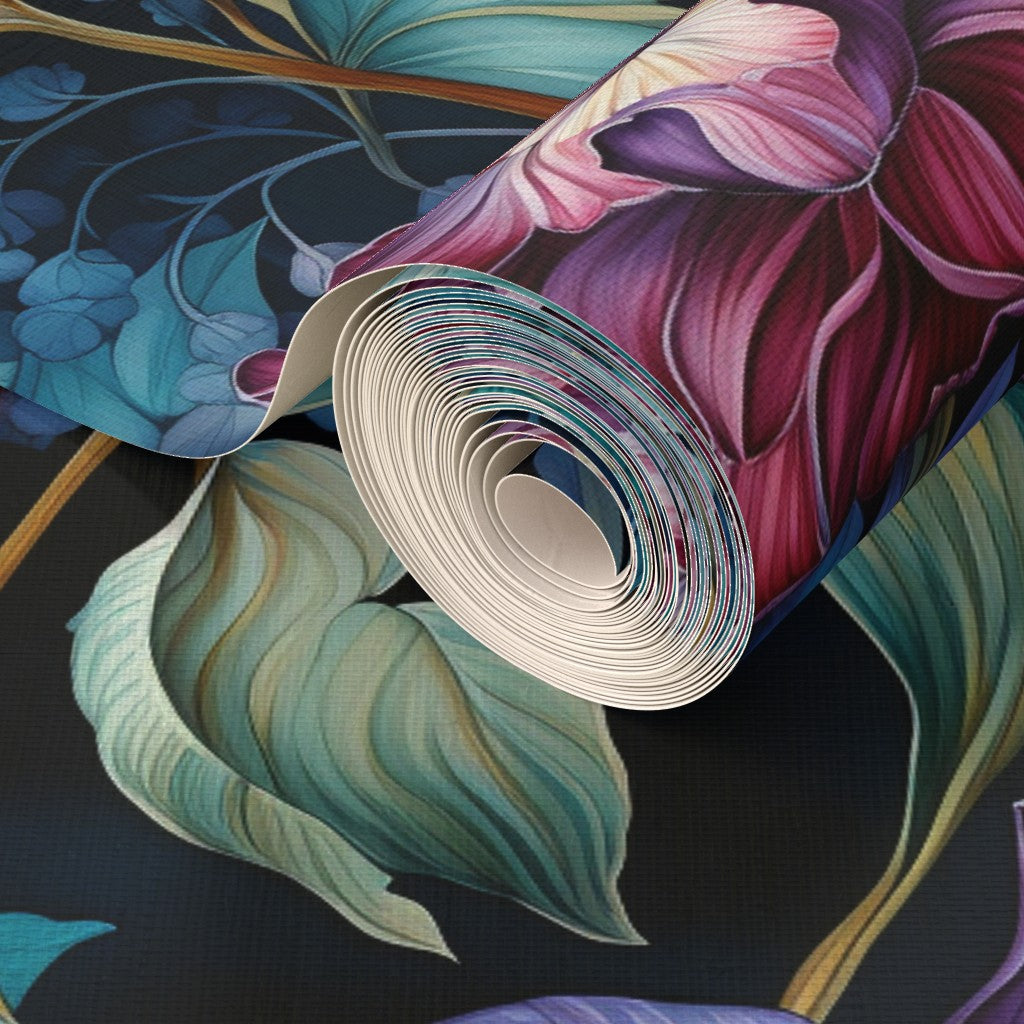 The Violette Wallpaper — Nocturne Bloom — jpg