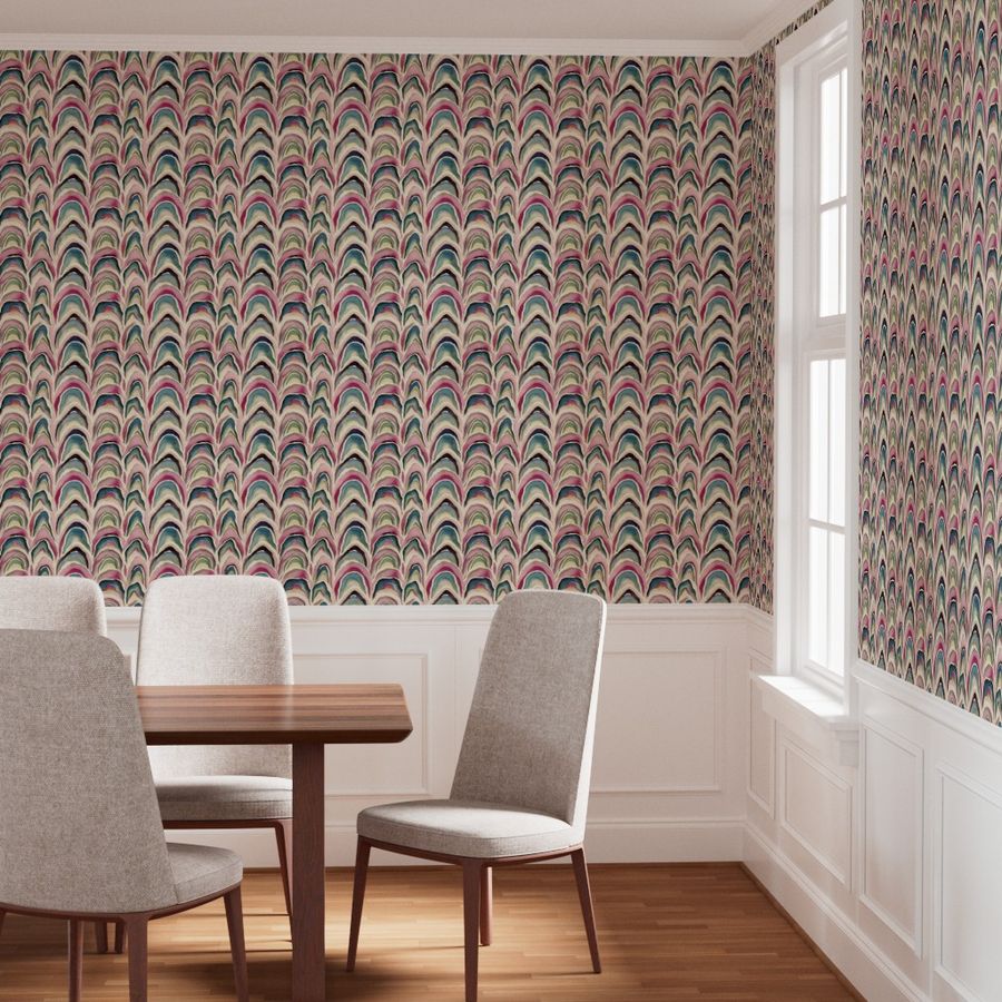 The Camée Wallpaper — Painted Agate Arch — jpg