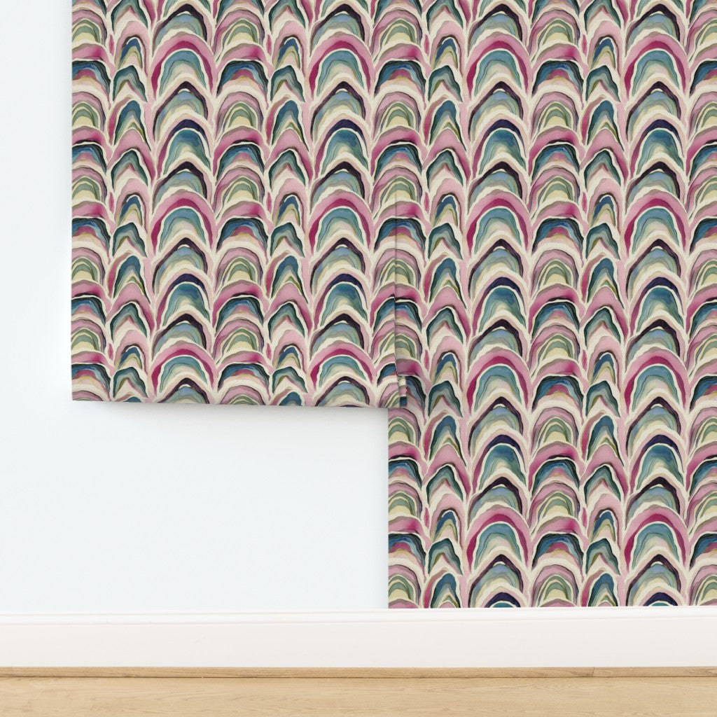 The Camée Wallpaper — Painted Agate Arch — jpg