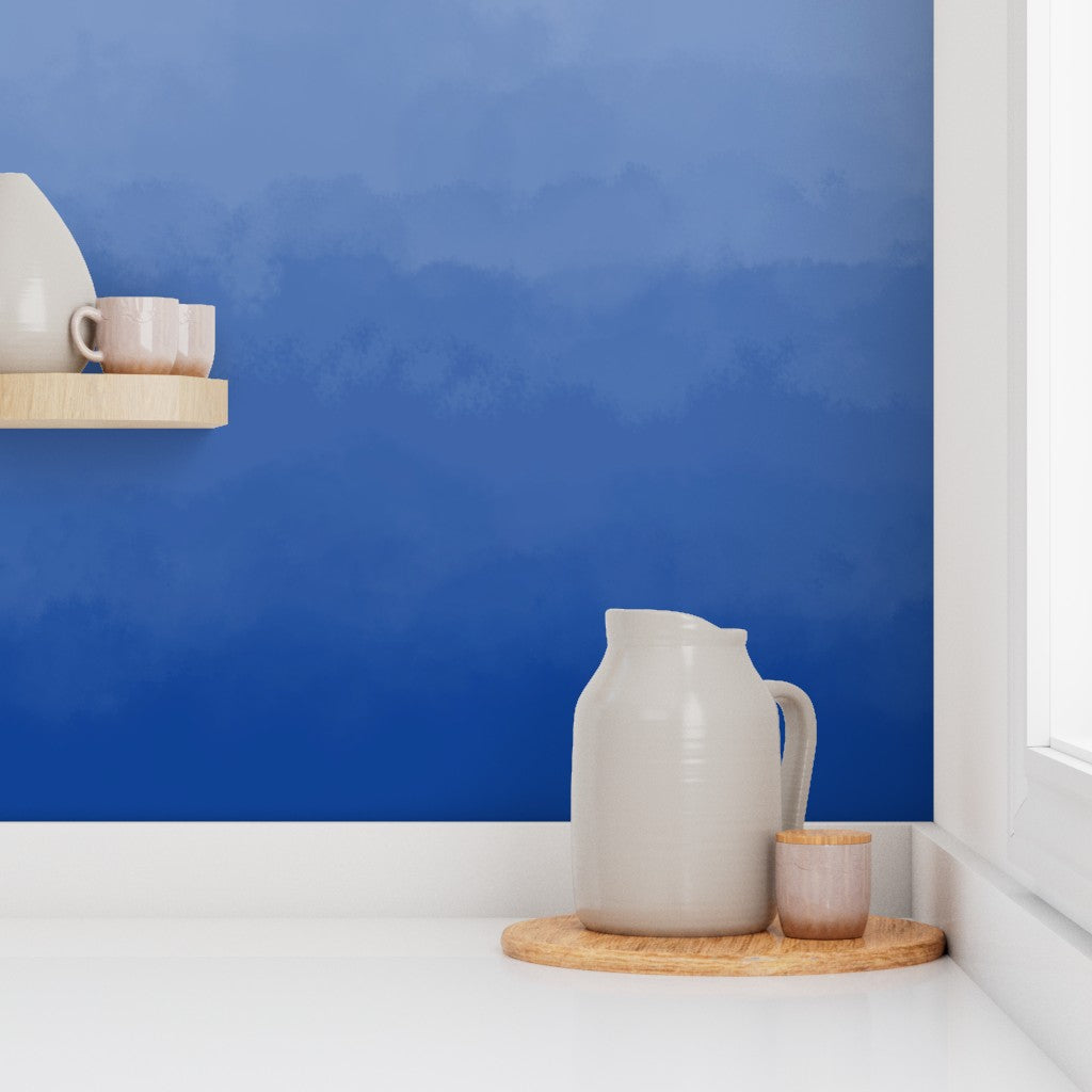 The Bleuette Wallpaper — Cobalt Fade — jpg
