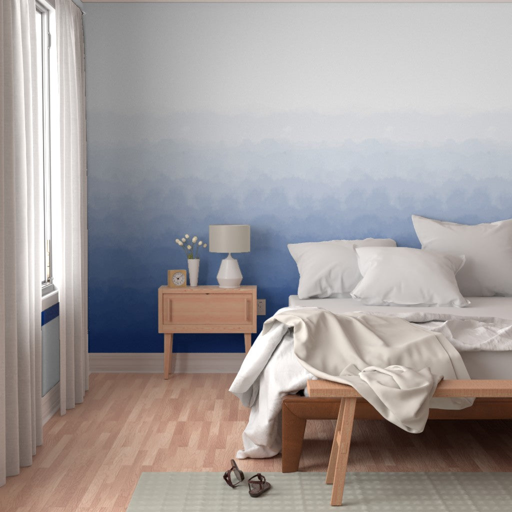 The Bleuette Wallpaper — Cobalt Fade — jpg