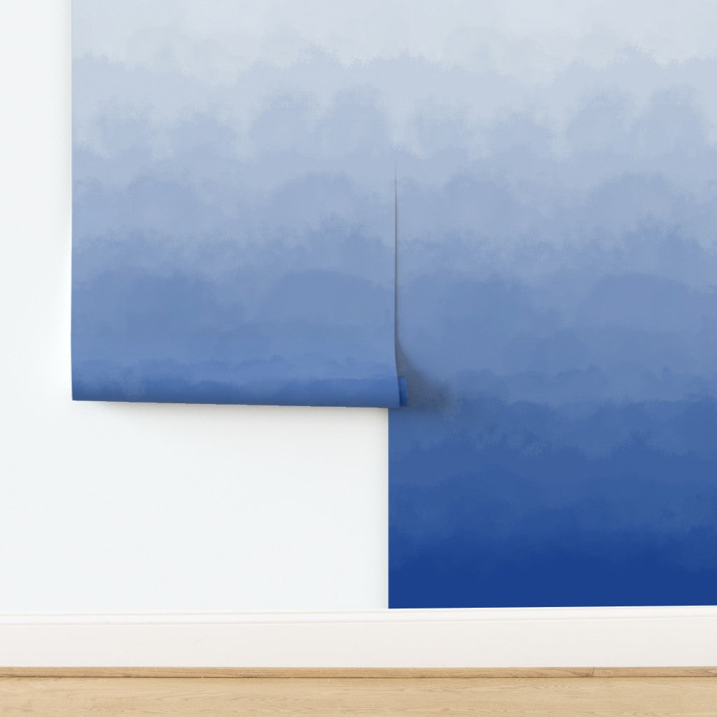 The Bleuette Wallpaper — Cobalt Fade — jpg