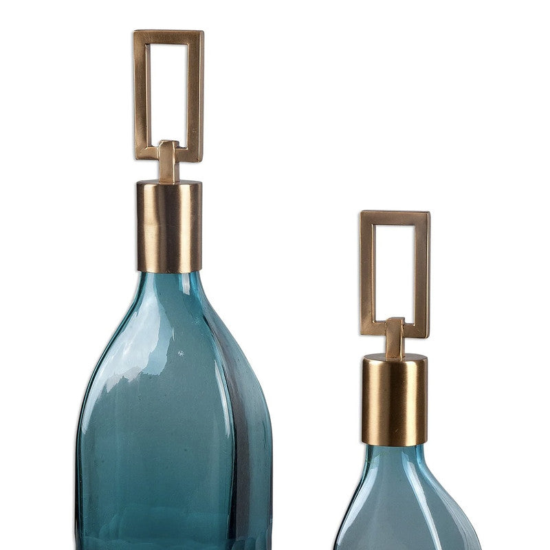 Second product view of The Coralie Glass Bottle Set showing the overall silhouette, proportions, and material finish.