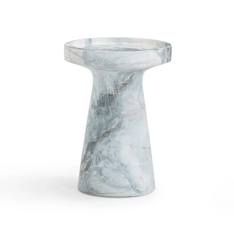 Second product view of The Léandre Side Table showing the overall silhouette, proportions, and material finish.