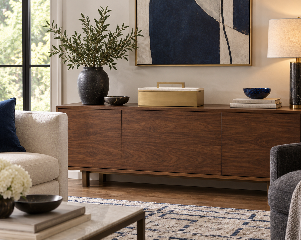 Additional view of The Constance Decorative Box emphasizing surface texture, color variation, and construction details.