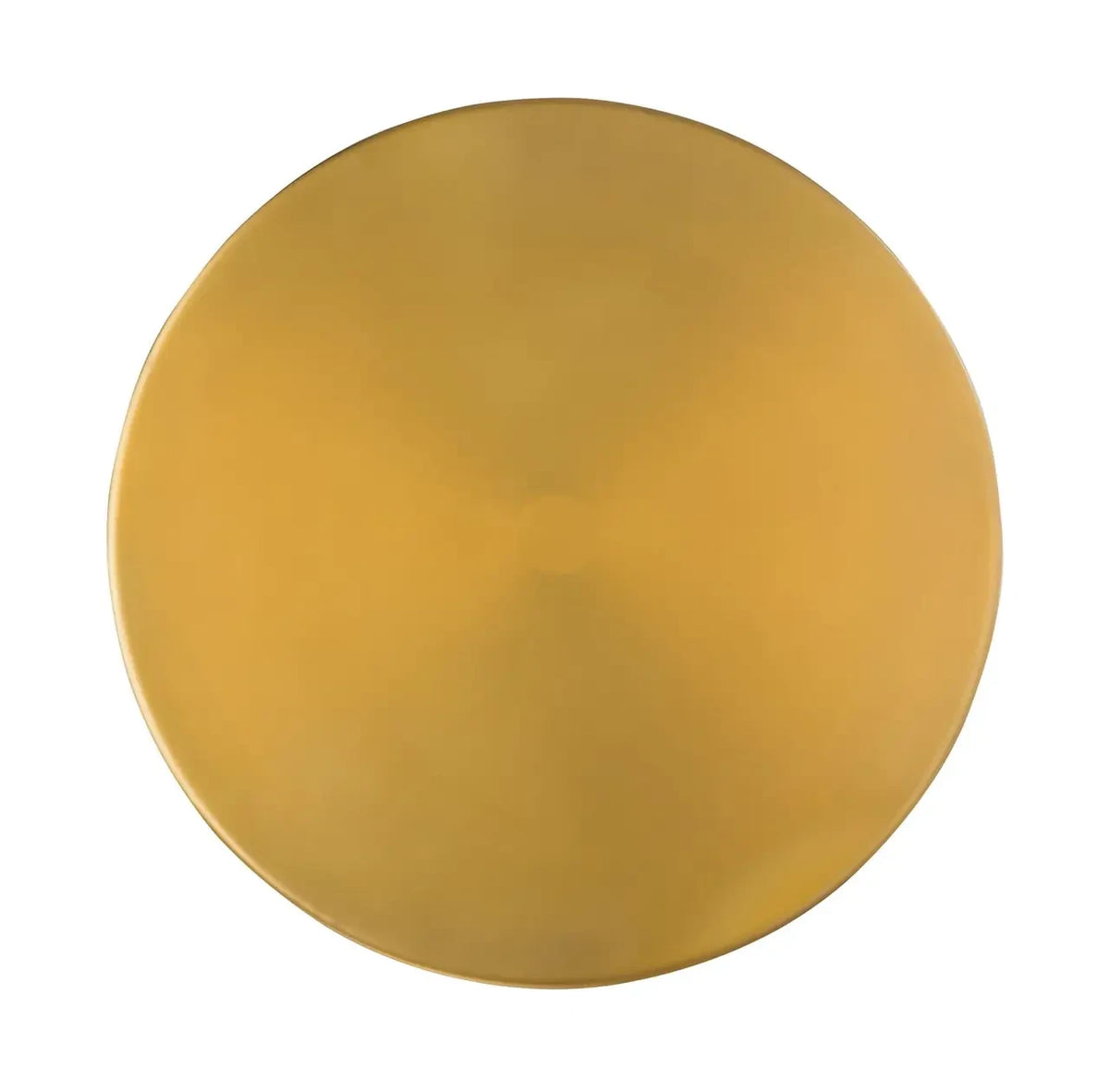 Detail product view of The Perrine Side Table showing the relationship between its materials, edges, and finish.