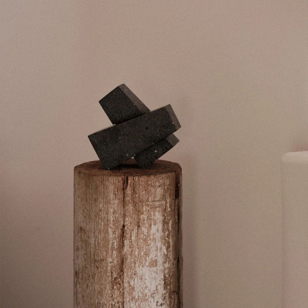 The Converge Bookends | Lava Stone by Colin King