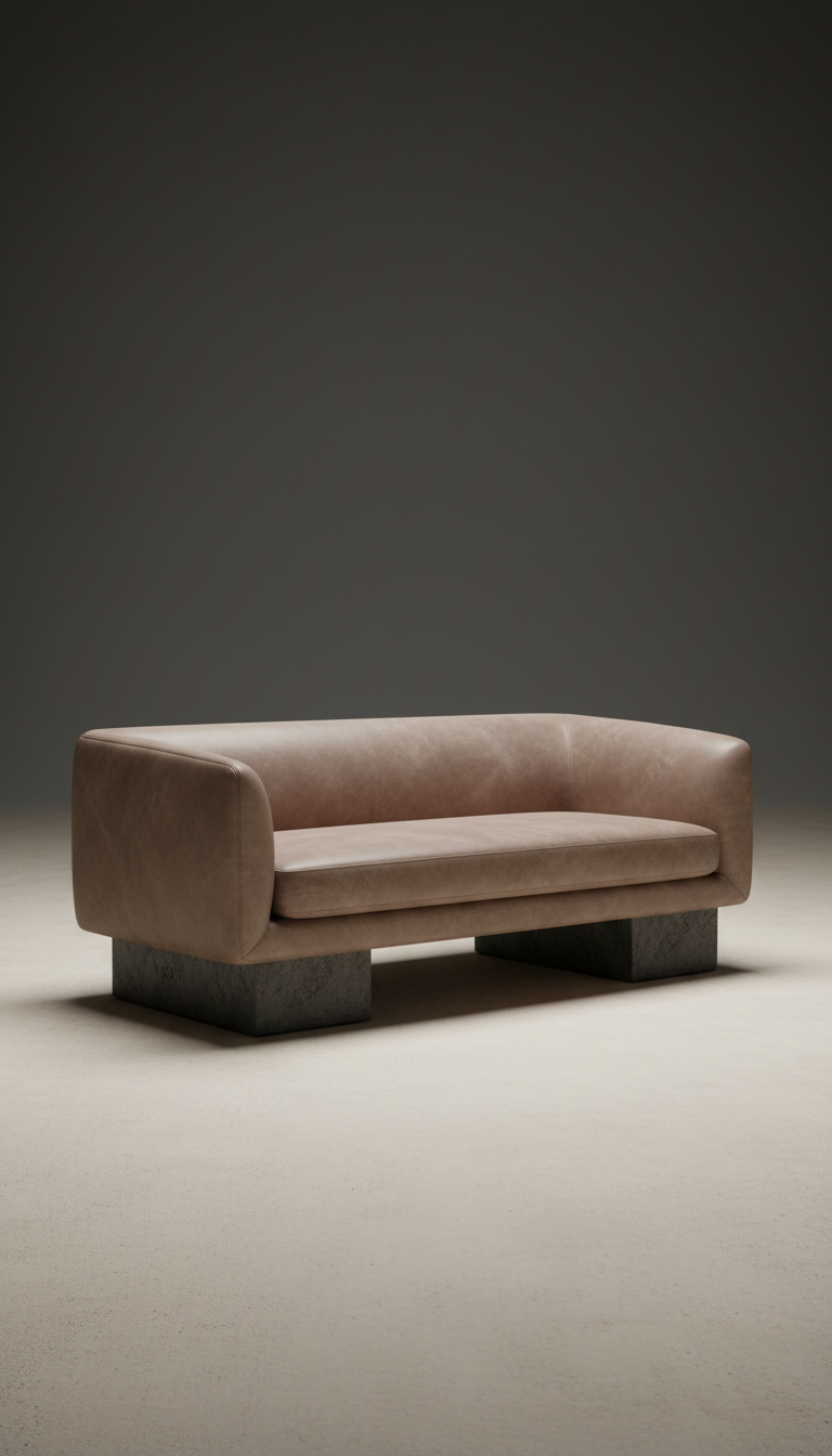Sandstone Low-Profile Sofa