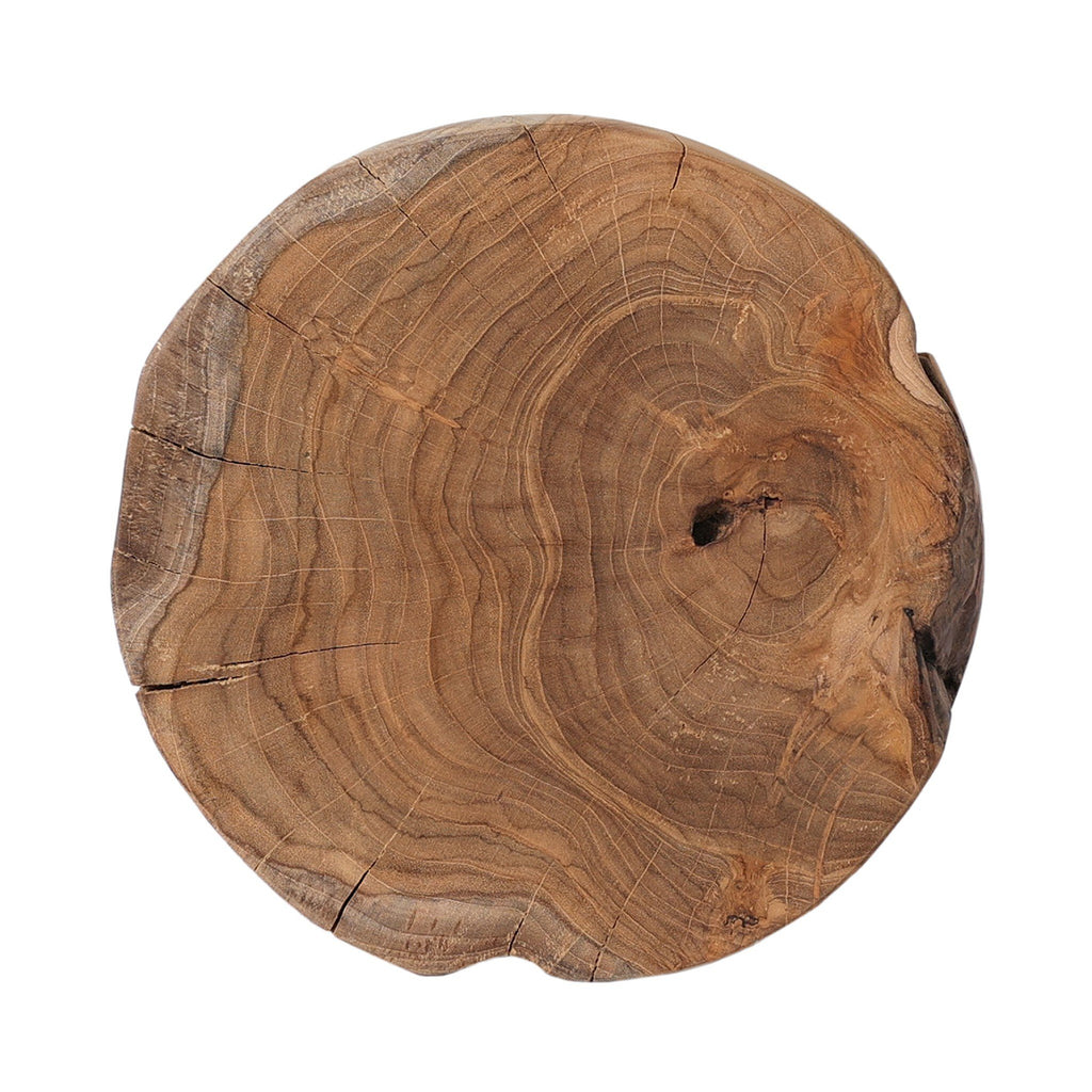 The Corinne Teak Root End Table | Sculptural Teak Root Form