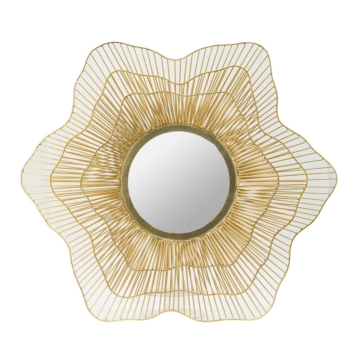 The Éveline Mirror — Gilded Starburst — product view