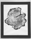 The Élodie Woodcut Wall Art — product view
