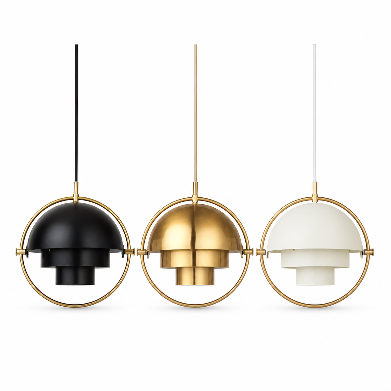 The Multi-Lite Pendant — Small | Sculptural Adjustable Light