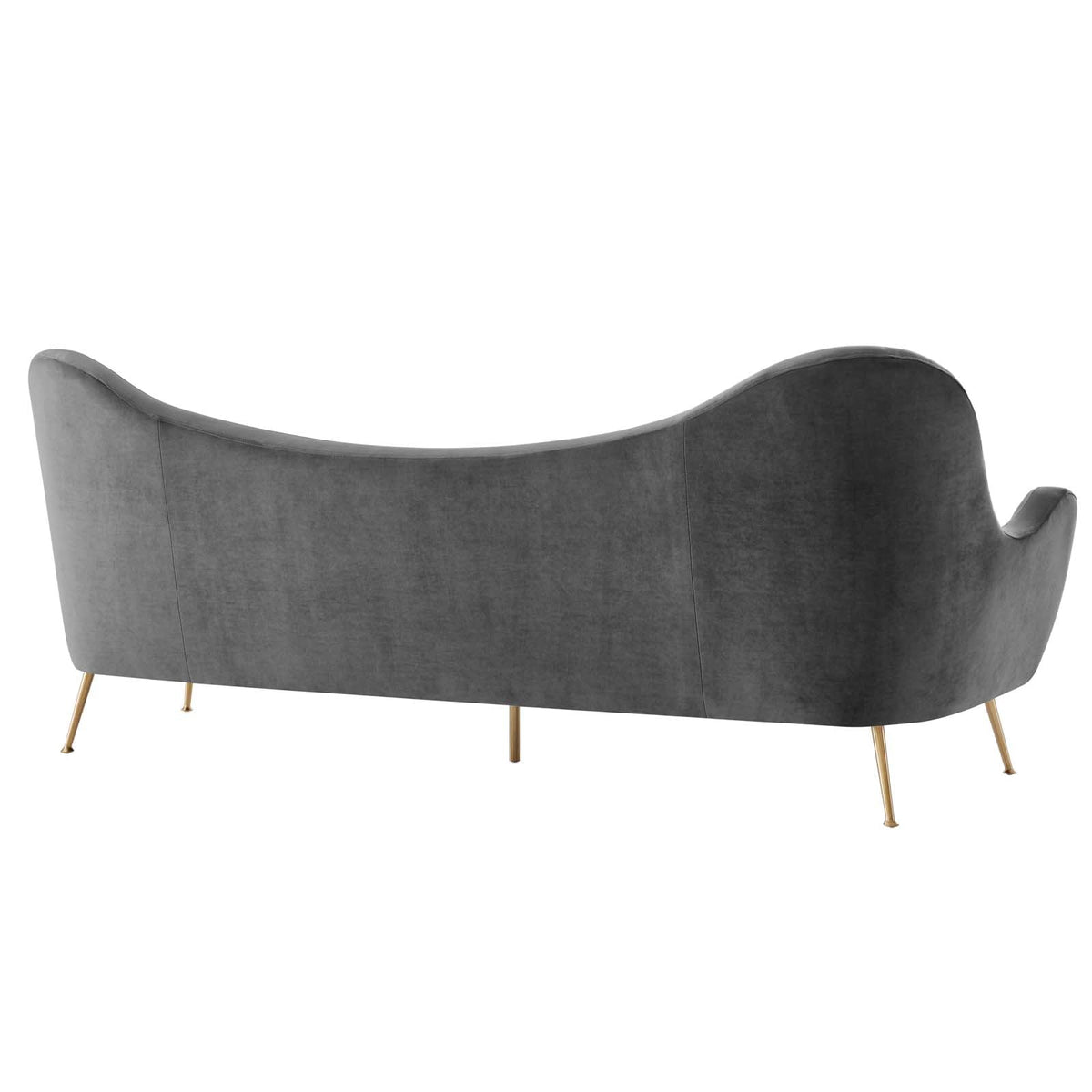 The Agnès Sofa | Gray Performance Velvet
