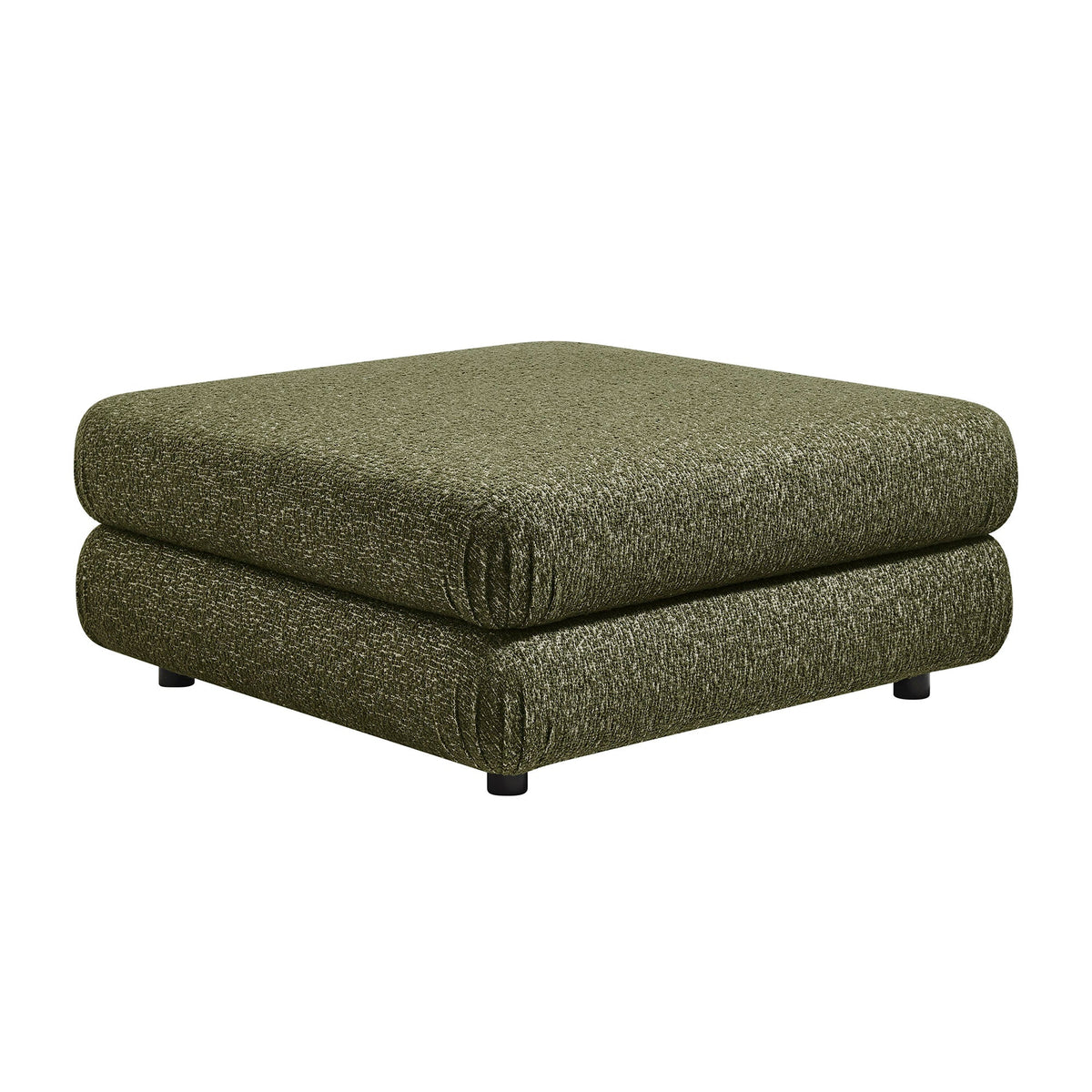 The Olivier Modular Sectional | Layered Looped-Yarn Upholstery