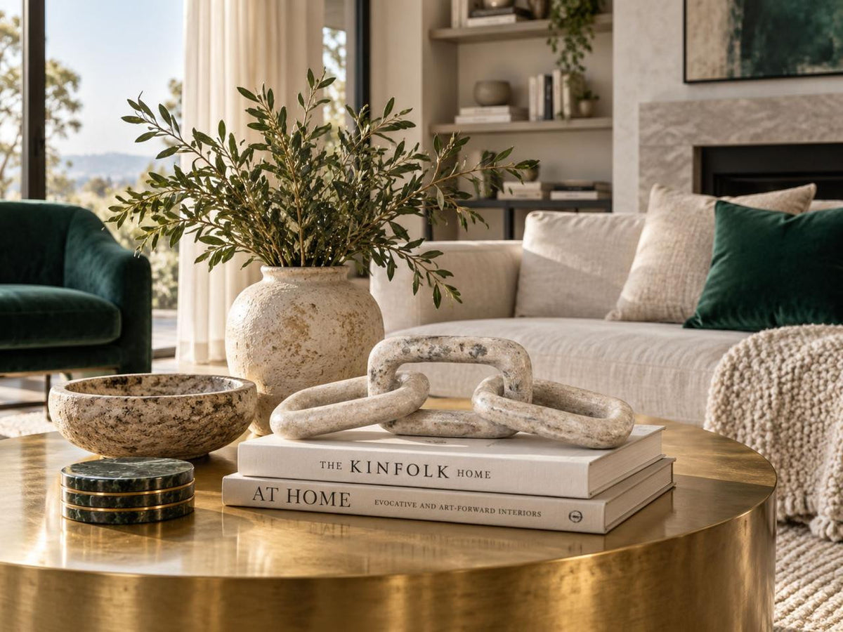 Additional Marlow Marble Chain variation showing the range of veining, texture, and color possible in the natural marble.