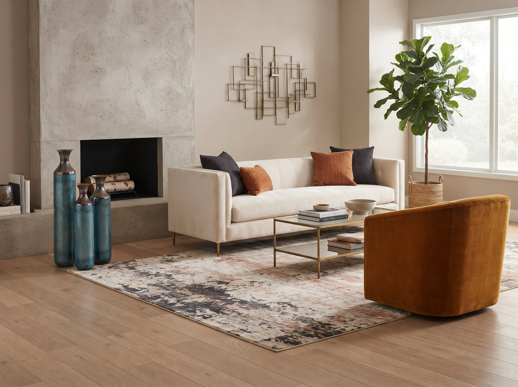 The Fleurine Vase Trio | Fire-Patinated Metal