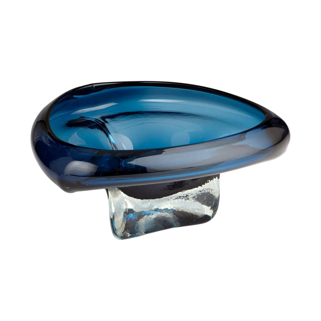 The Lucie Glass Bowl — Cobalt Glass — product view