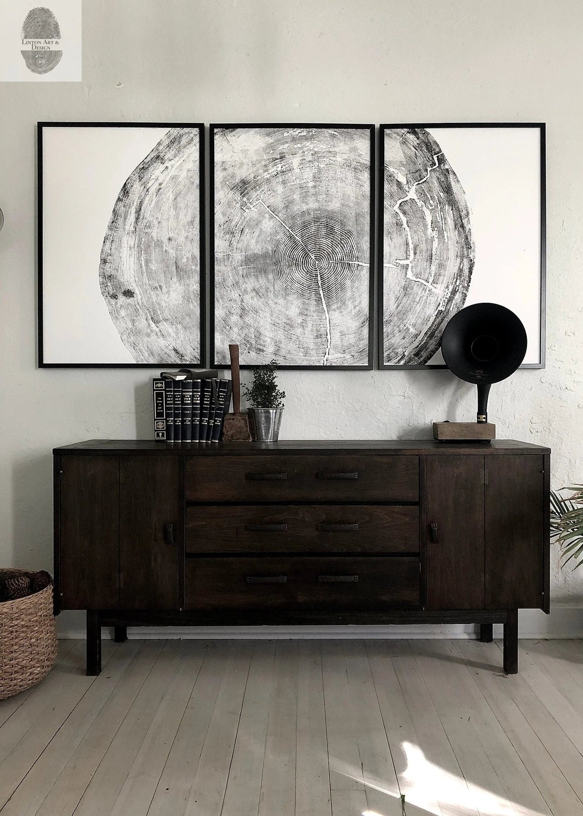 The Sylvestre Woodcut Triptych | 372-Year Sitka Spruce