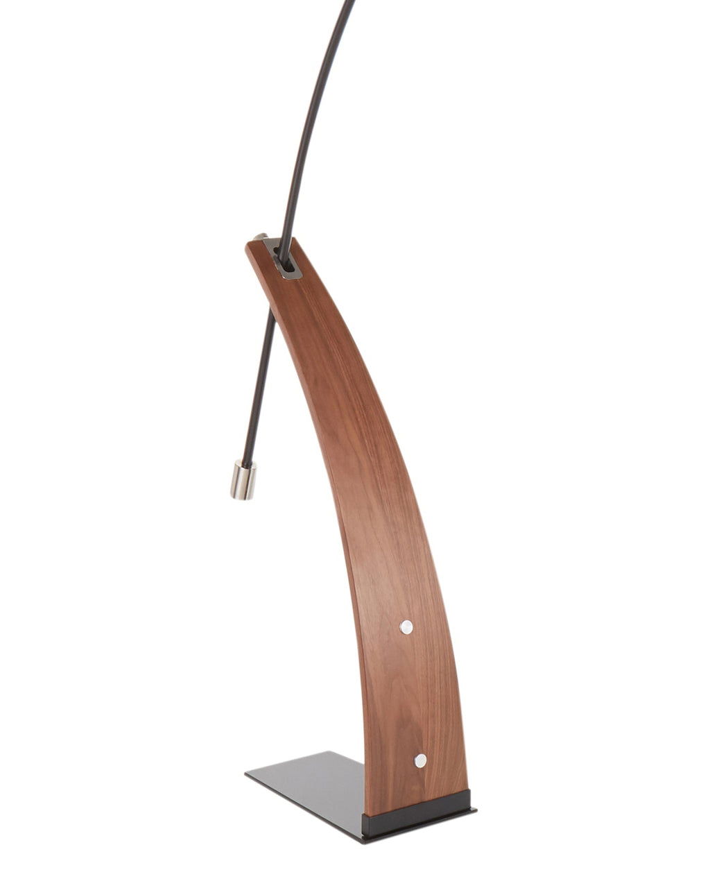 The Éloïse Floor Lamp | Sculptural Walnut Arcs