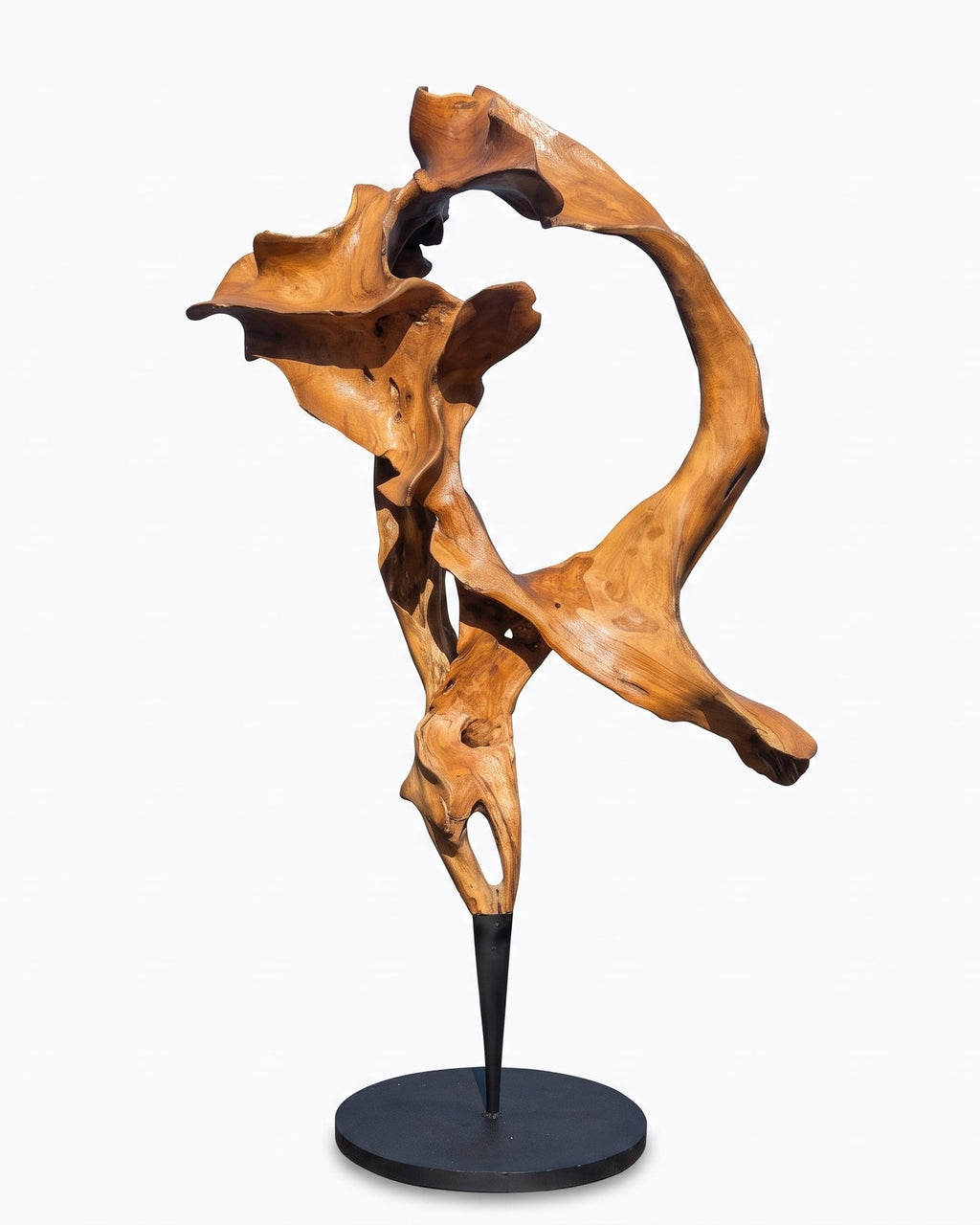 The Séverin Teak Sculpture | Natural Teak