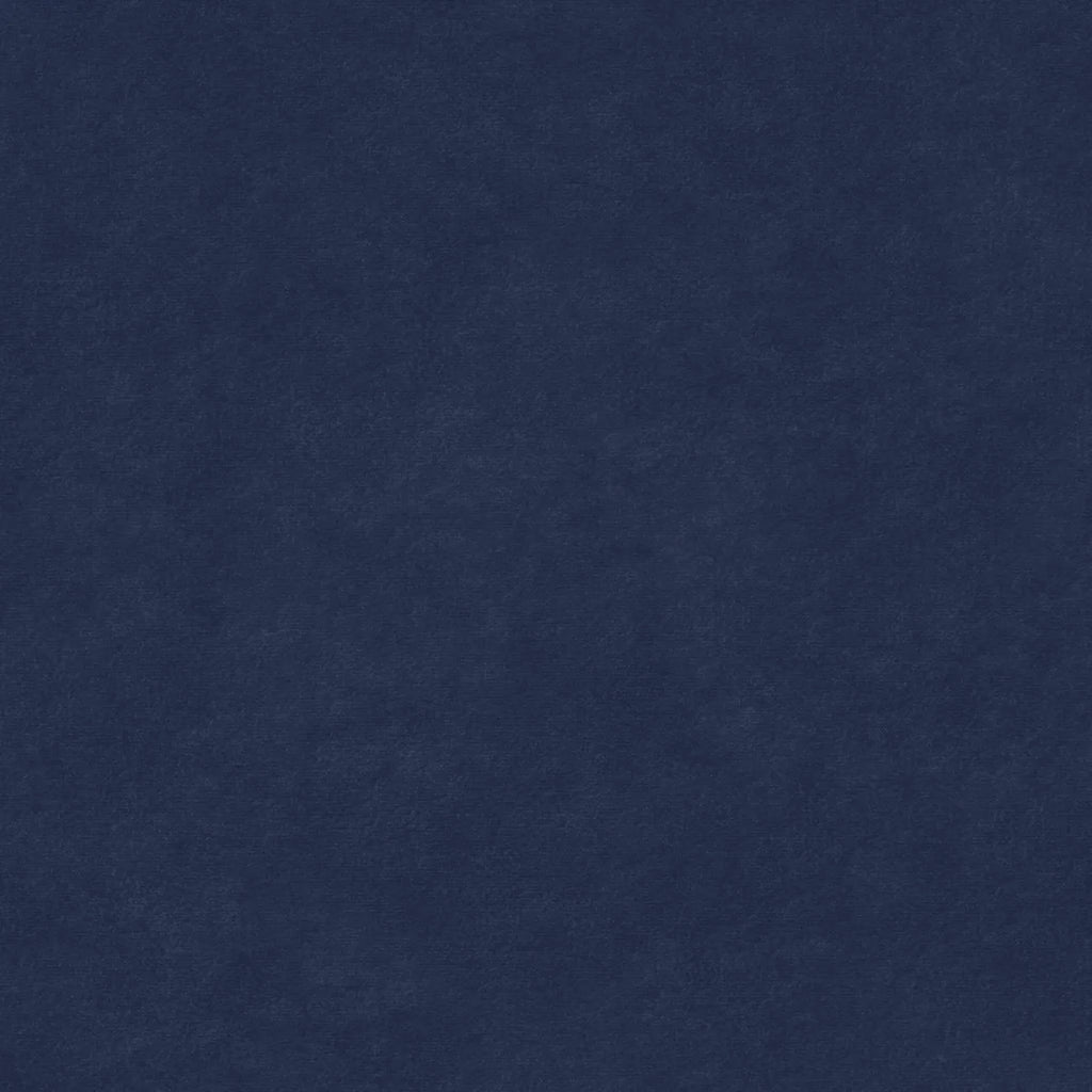 Close-up of the deep navy performance velvet fabric texture on the Simone Sectional