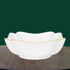 The Blanche Bowl | Gilded Porcelain