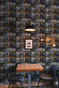 The Colette Wallpaper — Woven Crosshatch — product view