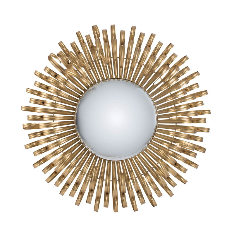 The Bérénice Mirror — Golden Sunburst — product view