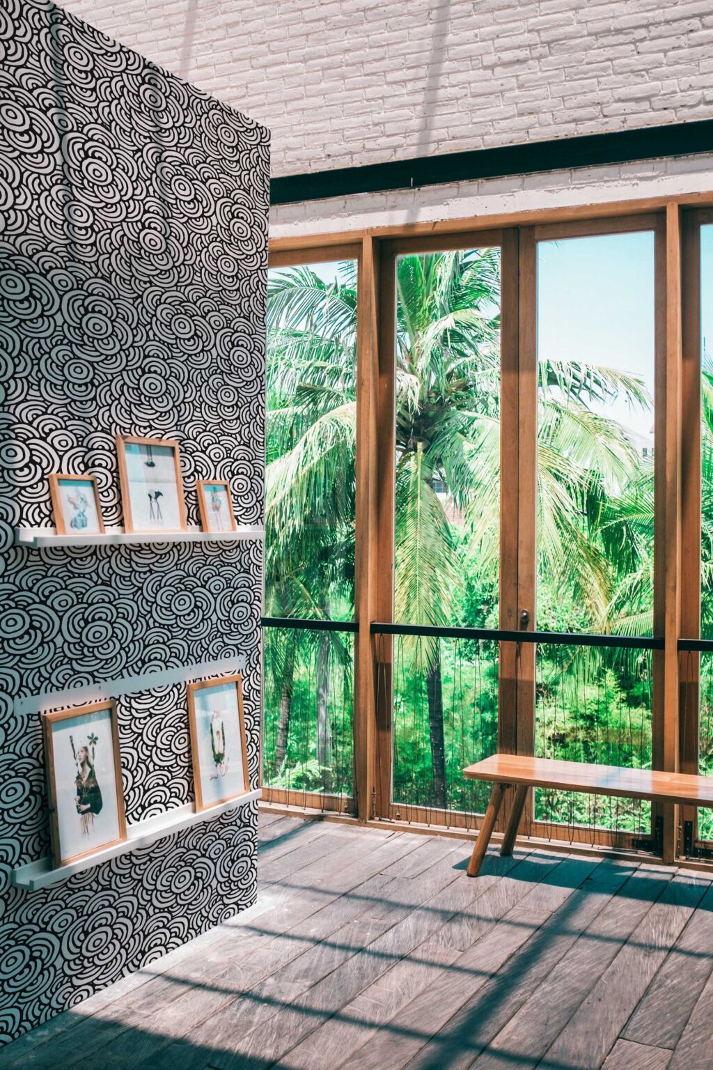 The Josette Wallpaper — Concentric Ink — product view