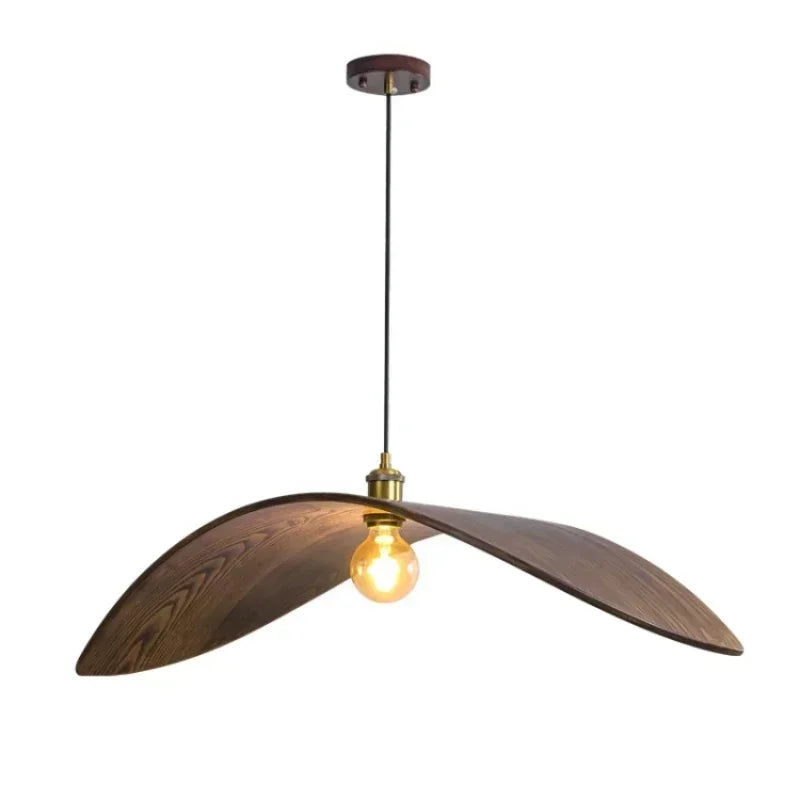 The Noémie Pendant — Walnut — product view