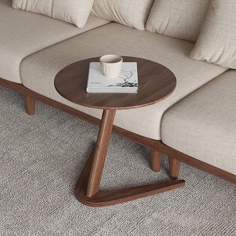 The Amélie Side Table — Warm Wood — coffee table compact wooden small