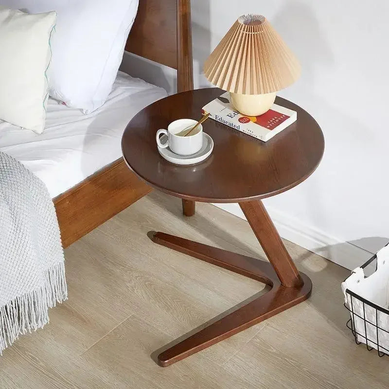 The Amélie Side Table — Warm Wood — coffee table compact wooden small