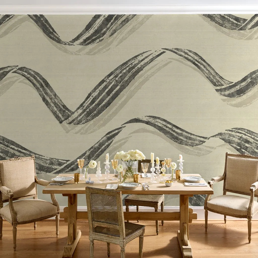 The Maëlys Mural — Sculpted Windswept Wave — product view
