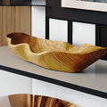 The Lucile Wood Tray — Natural Grain — product view