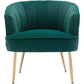 The Verdant Chair | Emerald Velvet & Gold