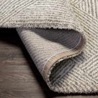 The Amandine Rug | Sculpted Diamond Weave