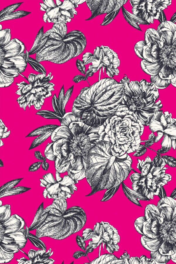 The Vivienne | Fuchsia & Ink Botanical