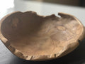 The Léa Bowl — Live-Edge Teak — product view