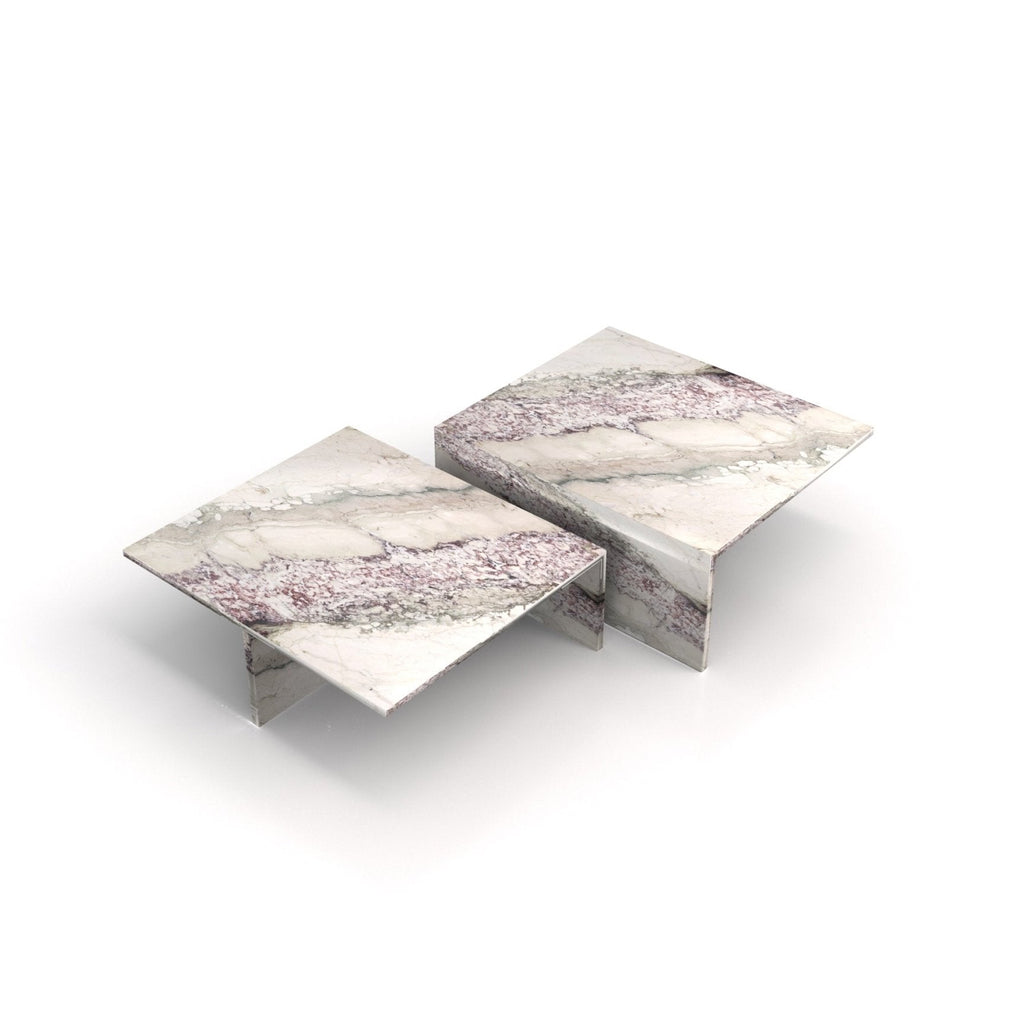 The Pythagoras Tables | Sculptural Marble Pair