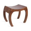 The Loviisa Wood Ottoman — product view