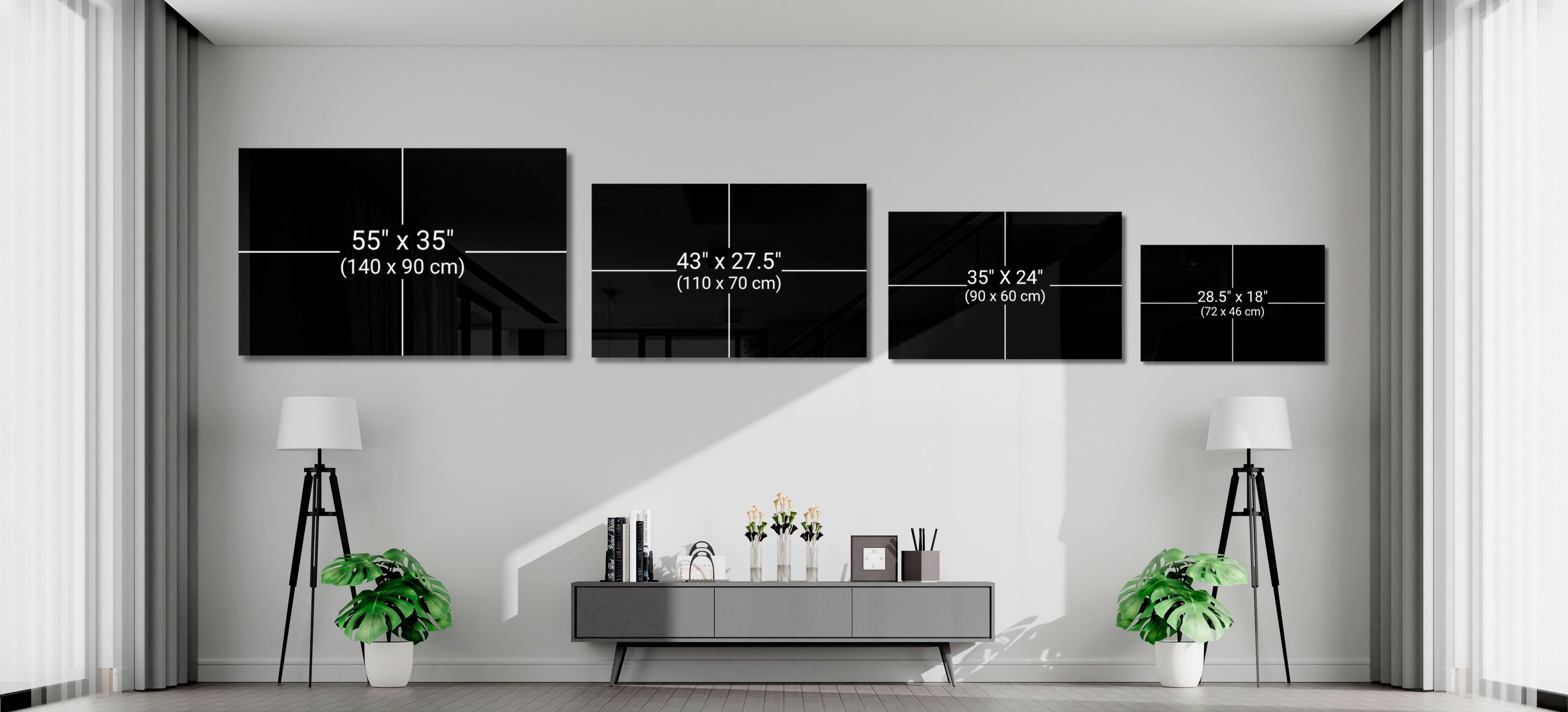 The Océane Wall Art | Panoramic Glass Seascape